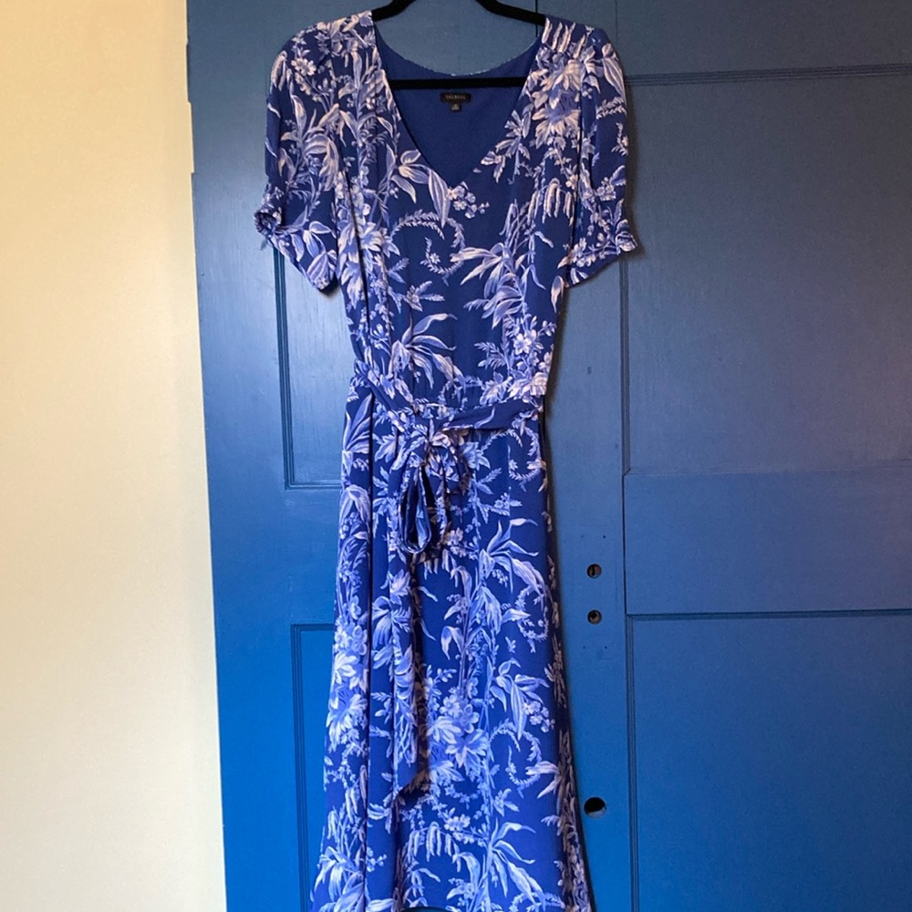 Floral Blue Dress